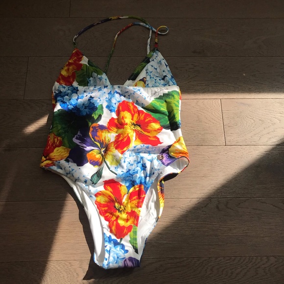 DOLCE&GABBANA Floral One-Piece Swimsuit - Picture 4 of 10
